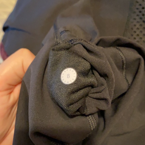 Textured and patterned black Lulu tights! - Picture 3 of 3